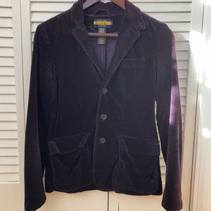 Ralph Lauren Rugby Corduroy Blazer Size 2